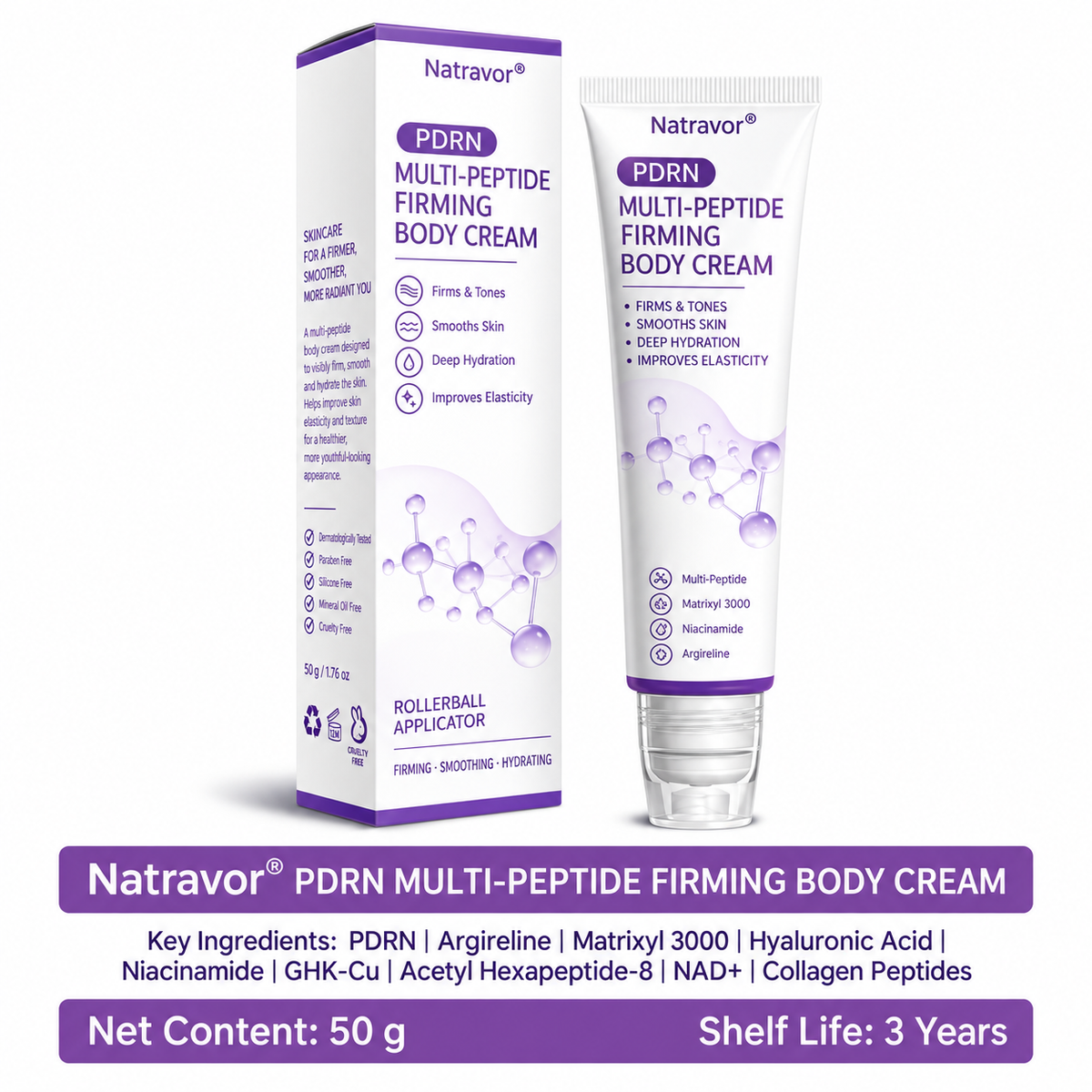 TopSpire®🎗️ PDRN Multi-Peptide Firming Body Cream | Anti-Aging Skincare, Deep Hydration, Firming & Lifting Care for Smoother, More Radiant-Looking Skin-c
