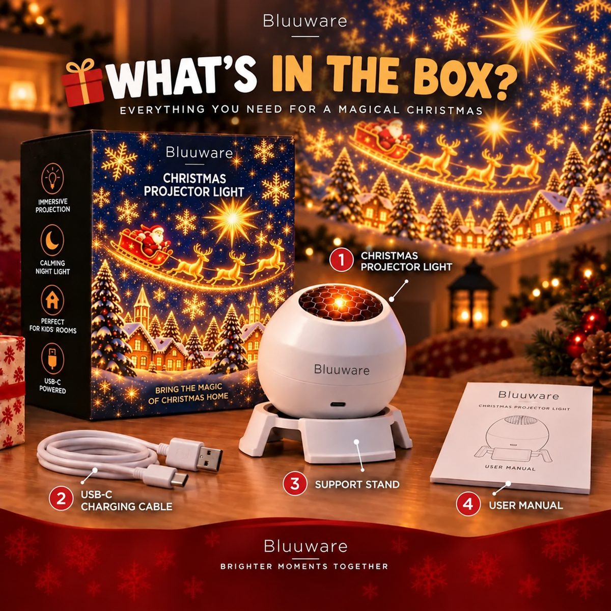 TopSpire®🎄 Magical Christmas Lights ✨ Light Up the Holiday Magic
