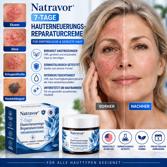 TopSpire® 7-Tage Hauterneuerungs- & Reparaturcreme — Beruhigt Juckreiz und unterstützt die Hautregeneration (Sanfte, schmerzfreie Hautpflegeformel)
