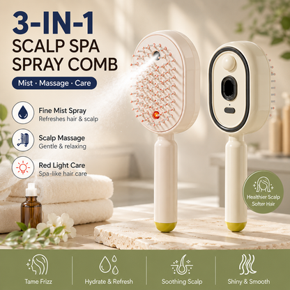 TopSpire®💫SAVE 50% NOW✨Steam Mist Straightening Comb – Easy Salon-Like Hair