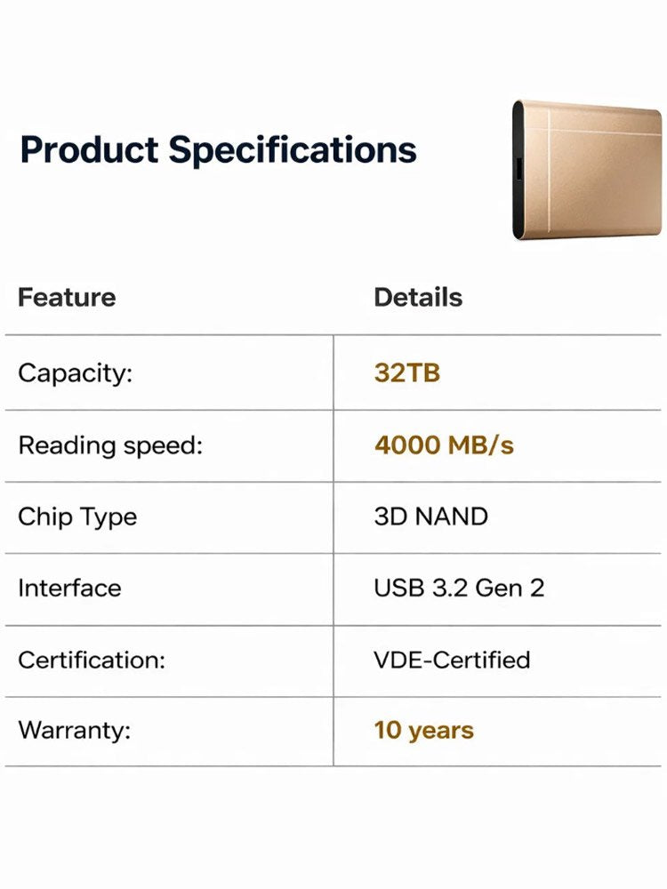 TopSpire® High-speed portable solid-state drives