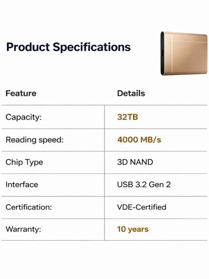 TopSpire® High-speed portable solid-state drives
