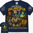 Roswell Local Abduction Club T-Shirt