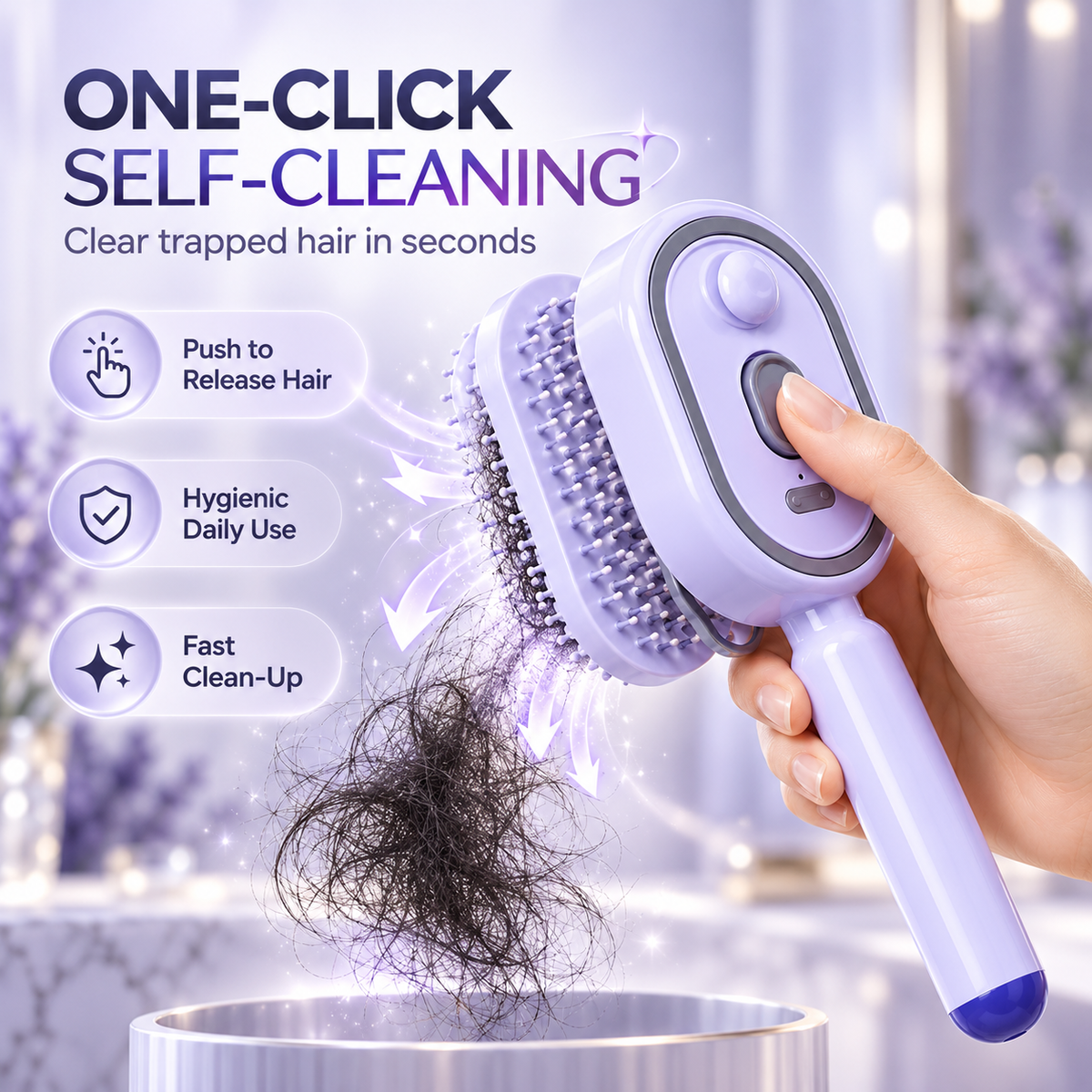 TopSpire®💫SAVE 50% NOW✨Steam Mist Straightening Comb – Easy Salon-Like Hair