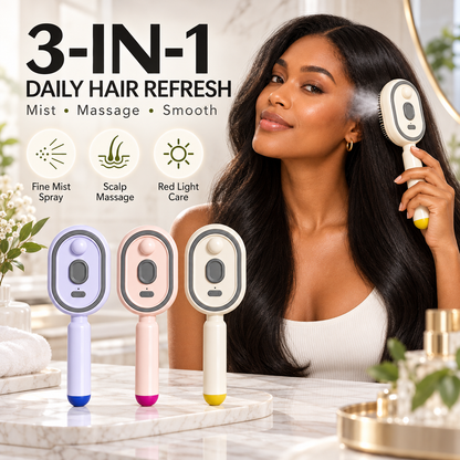 TopSpire®💫SAVE 50% NOW✨Steam Mist Straightening Comb – Easy Salon-Like Hair