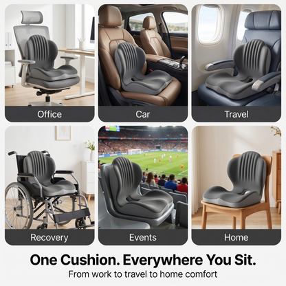 TopSpire® Ergonomic Back Support Seat Cushion