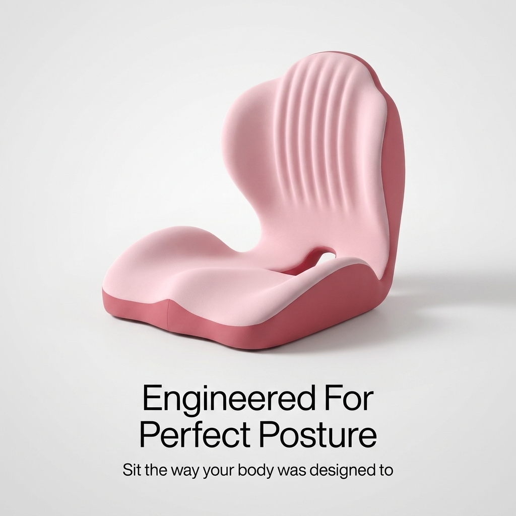 TopSpire® Ergonomic Back Support Seat Cushion