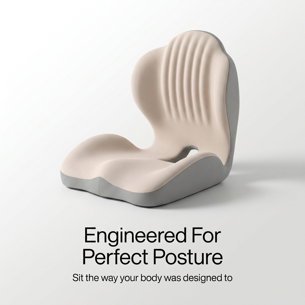 TopSpire® Ergonomic Back Support Seat Cushion
