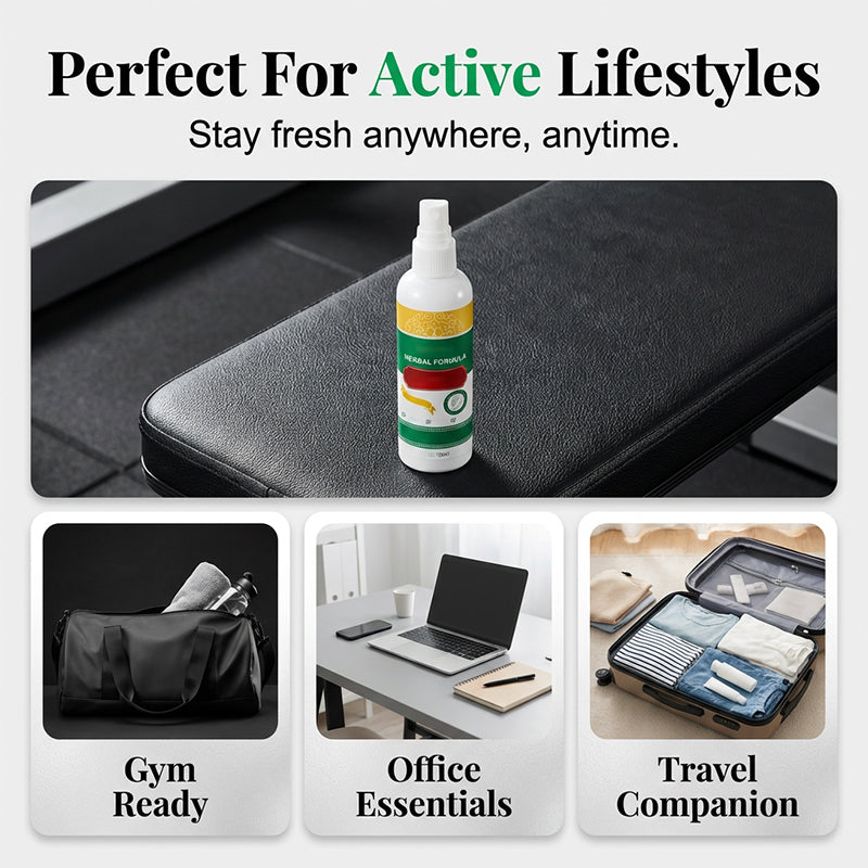 TopSpire®🌿 Refreshing Foot Spray – Fresh, Cool & Comfortable Feet